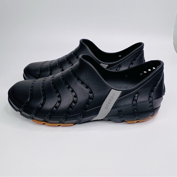 Speedy Top Sider Water Strider Black/Gray Slip On Shoe Women Size 7 - Picture 9 of 14